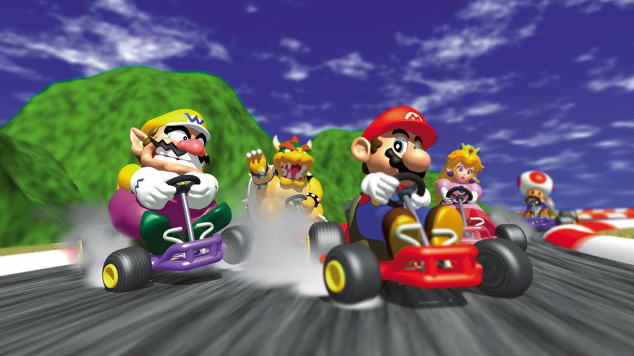 Mario Kart 64 artwork