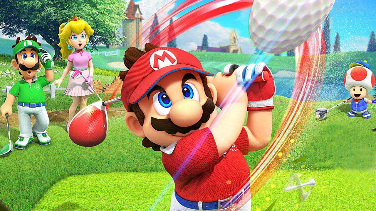 Mario Golf: Super Rush artwork