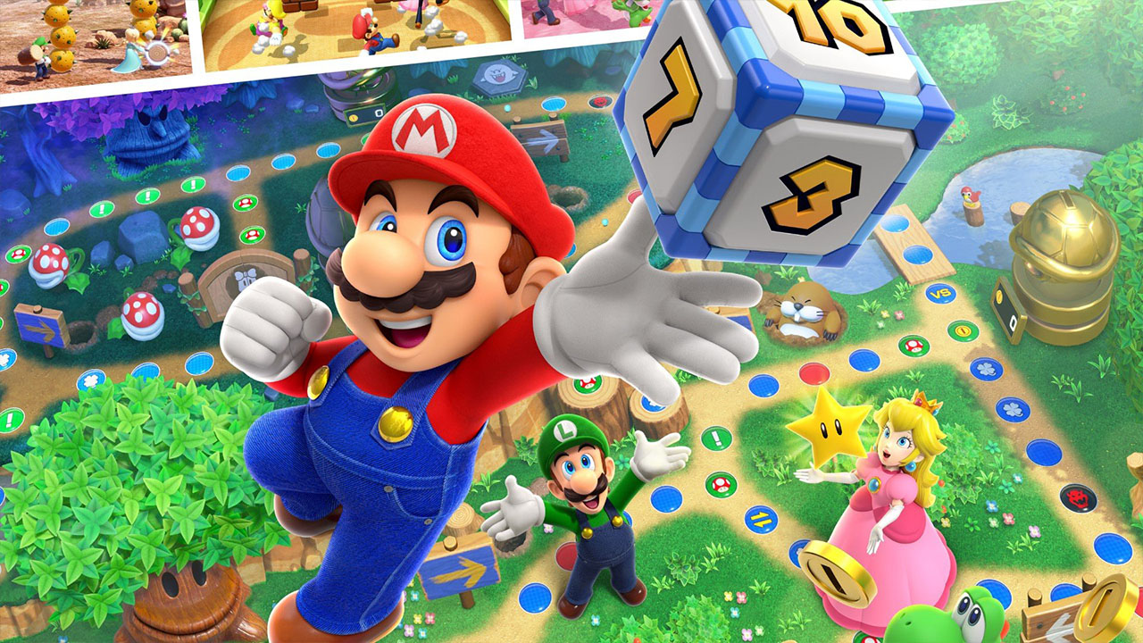 Mario Party Superstars artwork