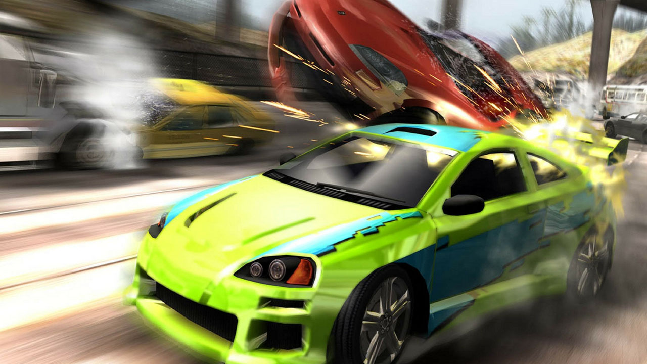 Burnout 2 Point of Impact artwork