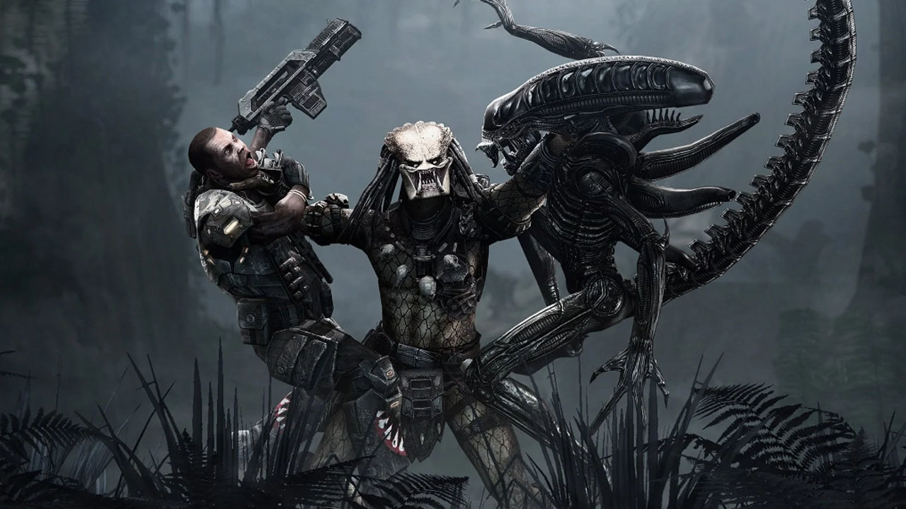 Aliens VS Predator artwork