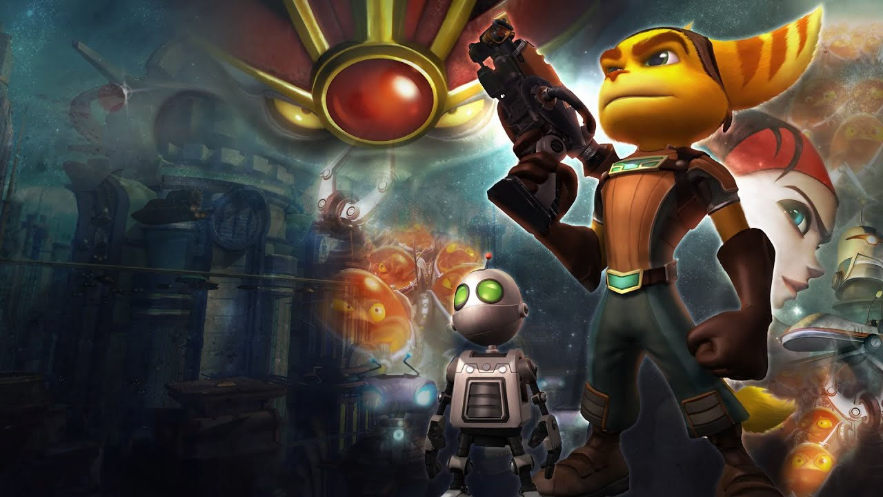 Ratchet and Clank - Tools of Destruction artwork