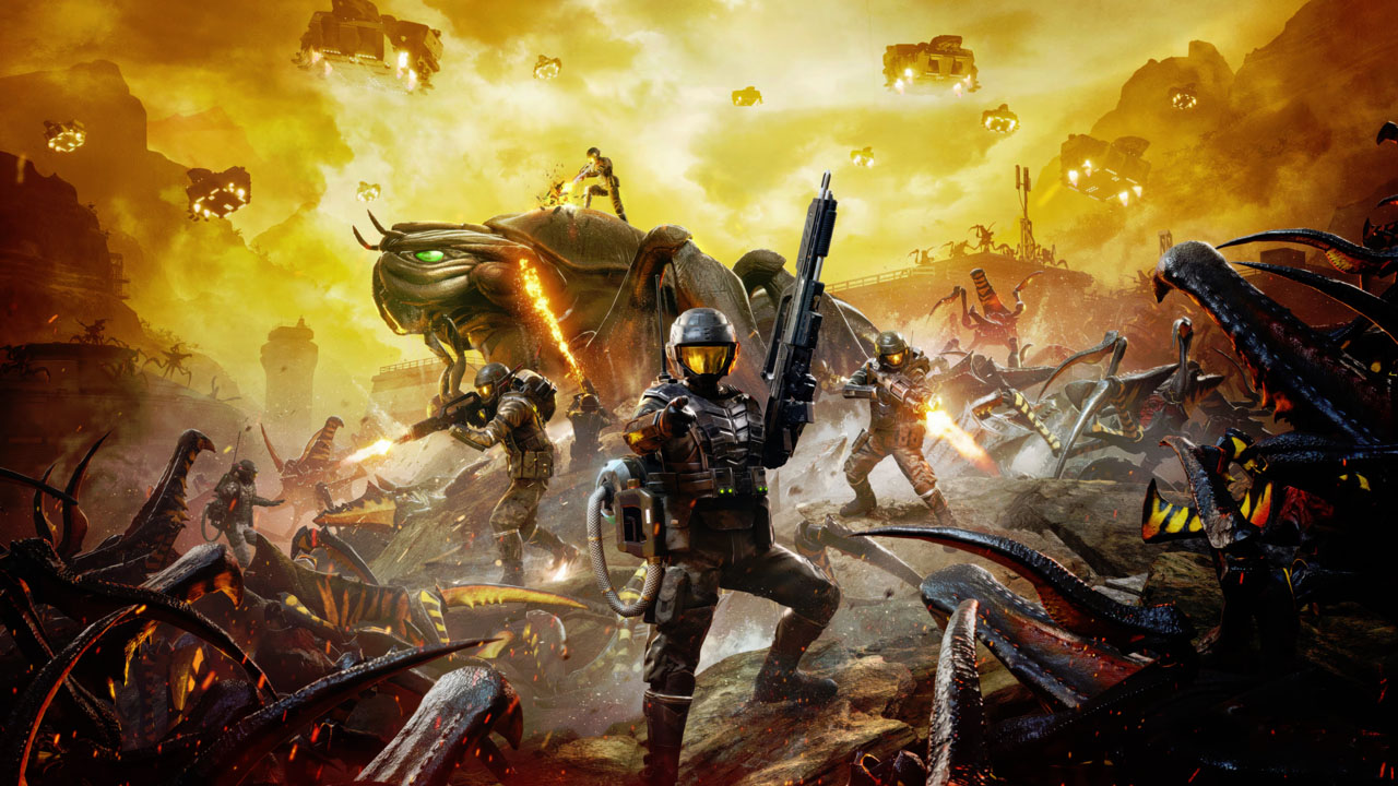 Starship Troopers Extermination artwork
